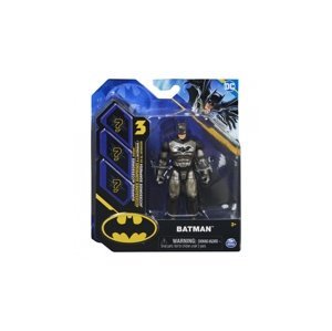 Batman stříbrná figurka s doplňky 10 cm