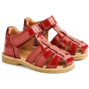 Wheat dětské sandály Bailey 436 - red Velikost: 31 Lakovaná kůže