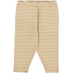 Wheat kojenecké legíny Silas 6869 - cappuccino stripe Velikost: 56 Biobavlna