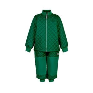 Mikk-Line Mikk - Line dětské termo kalhoty s bundou Evergreen 4205 Velikost: 128 Termo, voděodolné