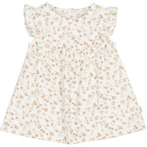 Wheat kojenecké šaty bez rukávů Karoline 5206 - flower poppy Velikost: 74 Biobavlna