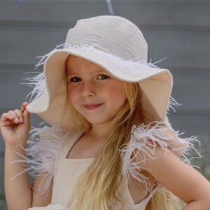 Jamiks dívčí klobouk Akali Velikost: 50 100% organická bavlna