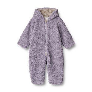 Wheat kojenecký plyšový overal Teddy 8080i-902R lavender Velikost: 56 Plyš