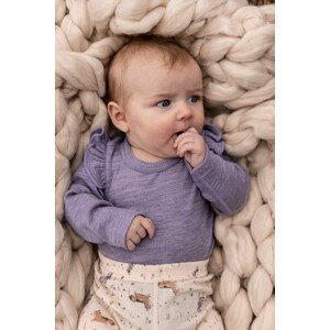 CeLaVi kojenecké vlněné body s dlouhým rukávem 330515 - 6092 Velikost: 100 Měkké, hřejivé