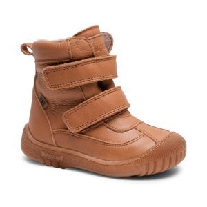 Bisgaard dětské zimní boty s kožíškem 61016888 - 508 Velikost: 34 Rostlinná kůže