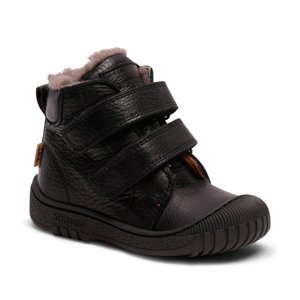 Bisgaard kojenecké zimní boty s kožíškem 60332223 - 1000 Velikost: 24 Membrána, vlna, rostlinná kůže