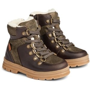 Wheat dětské zimní boty 346 - 3000 brown Velikost: 25 Tex membrána