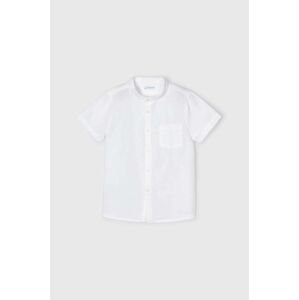 Mayoral chlapecká lněná košile s mao límečkem 3161 - 061 Velikost: 110