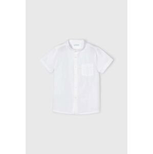 Mayoral chlapecká lněná košile s mao límečkem 3161 - 061 Velikost: 116