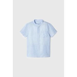 Mayoral chlapecká lněná košile s mao límečkem 3161 - 062 Velikost: 104