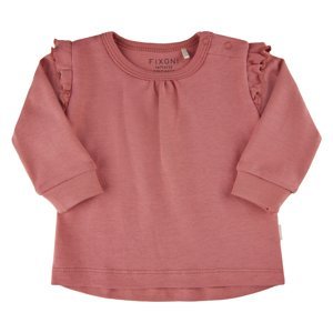 Fixoni kojenecké dívčí triko dlouhý rukáv  422010-5718 Velikost: 86 OEKO - TEX, GOTS certifikace