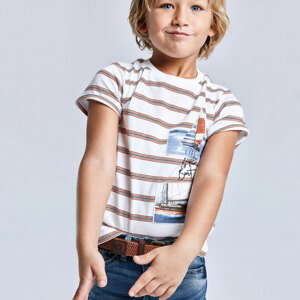 Mayoral chlapecké triko s krátkým rukávem 3029 - 073 Velikost: 110 Udržitelná bavlna