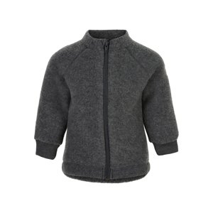 Mikk-Line dětská vlněná merino bunda Anthracite Melange 50002 Velikost: 152 Merino vlna