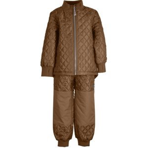 Mikk-Line Mikk - Line dětské termo kalhoty s bundou Rubber 4205 Velikost: 104 Termo, voděodolný