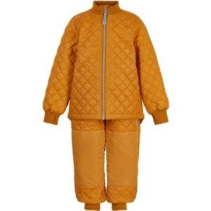Mikk-Line Mikk - Line dětské termo kalhoty s bundou Inca Gold 4205 Velikost: 104 Oeko-tex, voděodolné