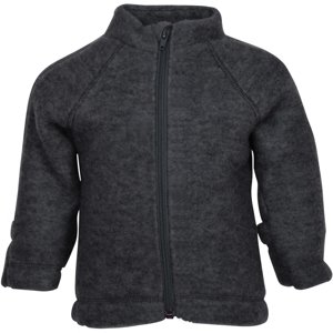 Mikk-Line dětská vlněná merino bunda Anthracite Melange 50001 Velikost: 104 Merino vlna