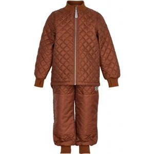 Mikk-Line Mikk - Line dětské termo kalhoty s bundou Ginger Bread 4205 Velikost: 104 Oeko-tex, voděodolné