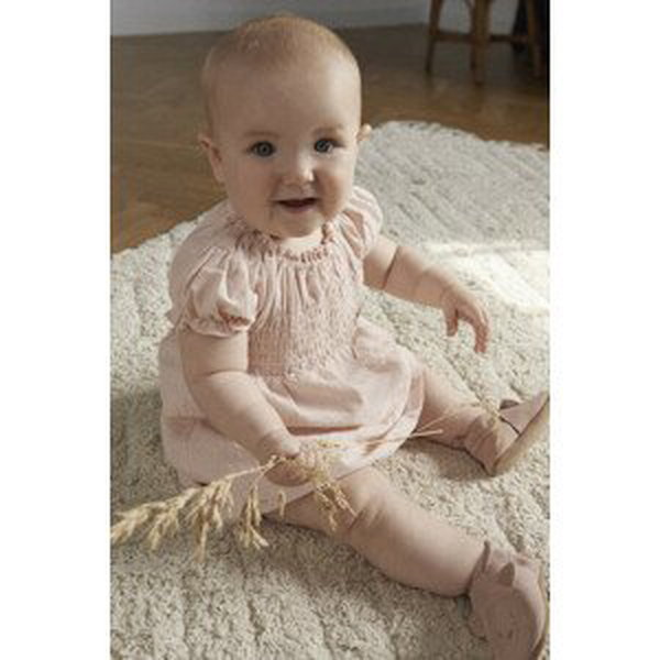 En Fant kojenecké dívčí šaty s krátkým rukávem 210225 - 5034 Velikost: 56 GOTS