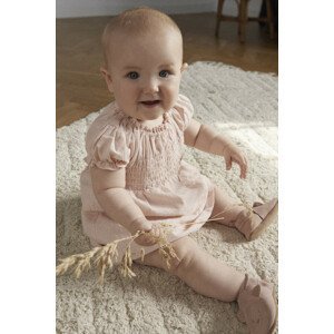 En Fant kojenecké dívčí šaty s krátkým rukávem 210225 - 5034 Velikost: 62 GOTS