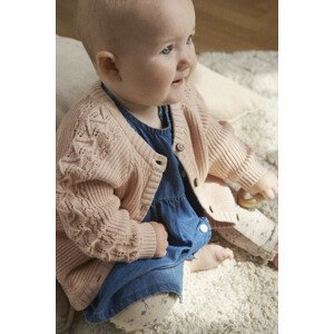 En Fant kojenecké dívčí šaty s krátkým rukávem 210224 - 7338 Velikost: 56 Bavlna