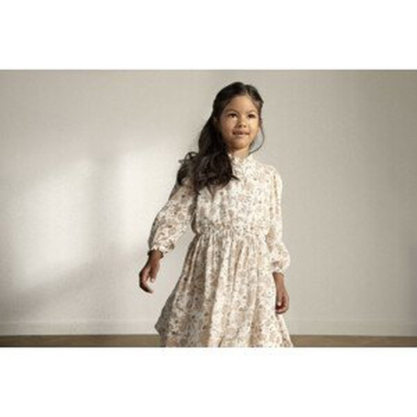 En Fant dívčí šaty s dlouhým rukávem 220273 - 1021 Velikost: 116 Viskóza, bavlněná podšívka