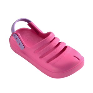 Havaianas dívčí pantofle/nazouváky 4148260-3929 Pink Flux/Prisma Purple Velikost: 25/26 Pohodlné Do vody