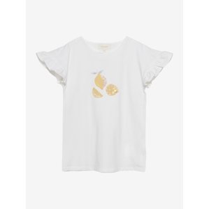 Creamie dívčí triko s potiskem 822241 - 1103 Velikost: 128 OEKO-TEX
