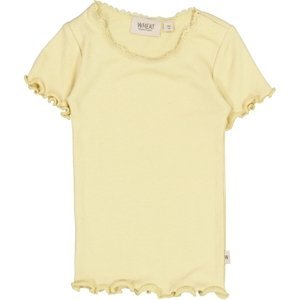 Wheat kojenecké dívčí tričko Lace 4051 - yellow dream Velikost: 68 Biobavlna, modal