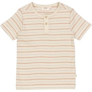 Wheat dětské tričko Bertram 2054 - dusty stripe Velikost: 140 100% biobavlna