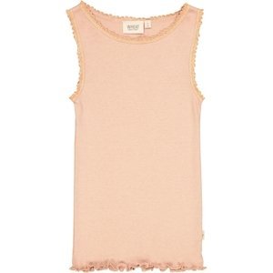 Wheat dívčí tričko bez rukávu 0002 - rose dawn Velikost: 110 Biobavlna, modal