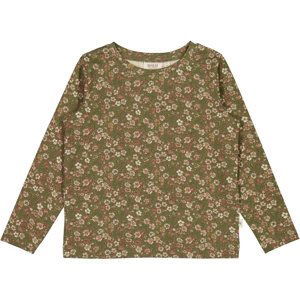 Wheat dívčí tričko Manna s dlouhým rukávem 0225 - dry pine flowers Velikost: 110 Biobavlna