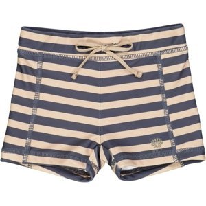 Wheat dětské plavecké šortky Ulrik 1742 - ink stripe Velikost: 116 UV 40+/UPF 40+