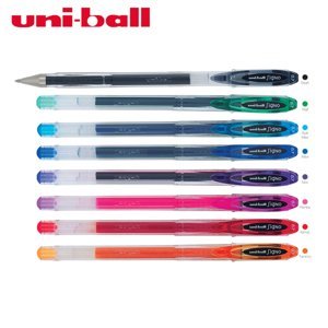 Uni-ball, UM-120, Signo, gelové pero, klasik, kusové, 1 ks Barva Gelová pera: Neon oranžová
