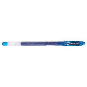 Uni-ball, UM-120, Signo, gelové pero, klasik, kusové, 1 ks Barva Gelová pera: Světle modrá