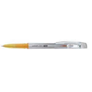 Uni-ball Uni ball, UF-220-07, gelové gumovací pero, 1 ks Barva: Oranžová
