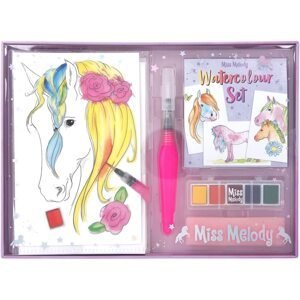 Top model Miss Melody, 3491206, Watercolour set, kreativní akvarelová sada, koně