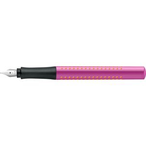 Faber-Castell, 140924, Grip 2011, plnící pero, sytě růžová, hrot F, 1 ks