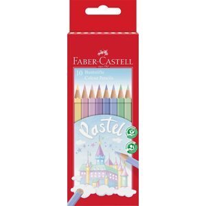 Faber-Castell, 111211, Pastel, sada pastelek, pastelové odstíny, 10 ks