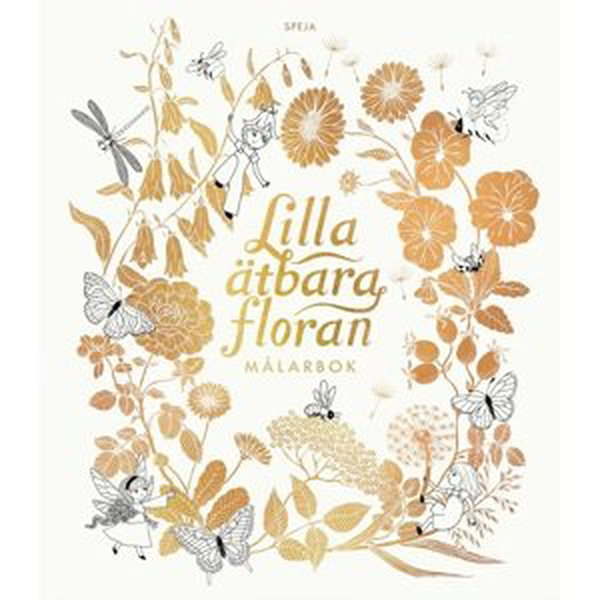 Lilla ätbara floran, antistresové omalovánky, Maria Trolle