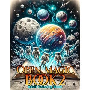 Open Magic Book 2, antistresové omalovánky, Max Brenner