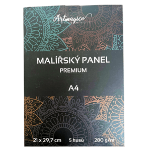 Artmagico, 342, malířský panel premium, 280 g/m2, 5 ks