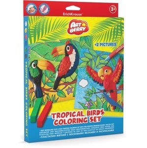 Erich Krause Měkká modelína ArtBerry Tropical birds