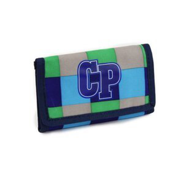 CoolPack Peněženka Slim Kostka modrá/zelená