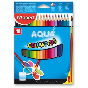 Maped Pastelky Color´Peps Aqua, 18 barev
