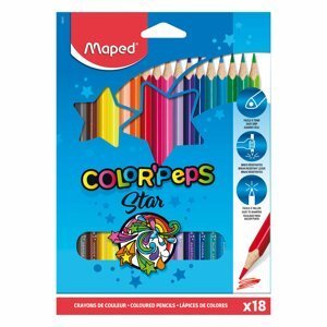 Maped Pastelky Color´Peps, 18 barev