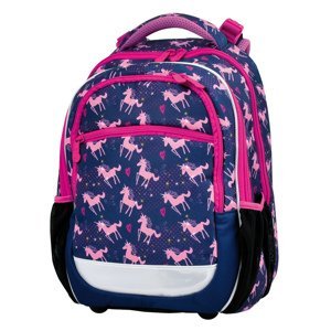 Stil Školní batoh Pink Unicorn