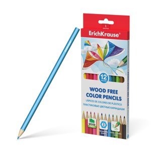 Erich Krause Plastové šestihranné pastelky, 12 barev