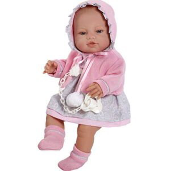 Berbesa Luxusní dětská panenka-miminko Berbesa Amanda 43cm 1 ks