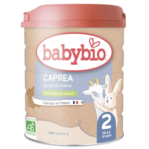 Babybio Caprea 2 plnotučné kozí kojenecké BIO mléko 800 g