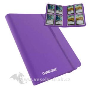 Album na karty Gamegenic Casual 8-Pocket Purple
